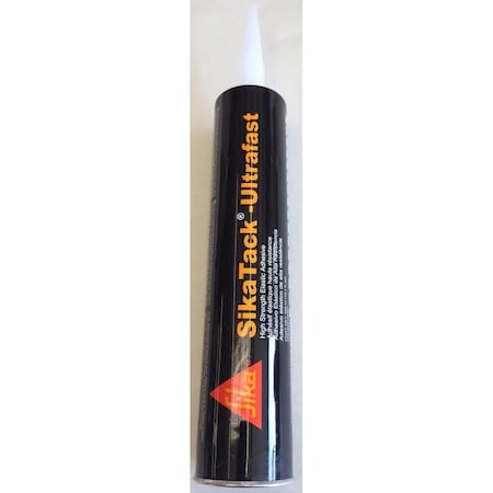 Sika Sikatack Ultrafast US Warm Applied High Strength DG Adhesive, Black, 300ml Cartridge 91282